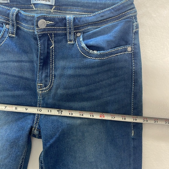 Vigoss Crop Straight Jeans Embroidered Pockets Womens sz 12 - Picture 7 of 10